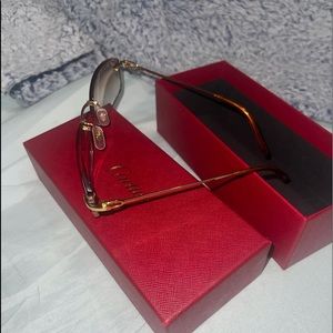 Cartier gold wire glasses (brand new)